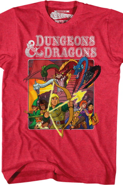 Cherry Heather Cartoon Characters Dungeons & Dragons T-Shirt