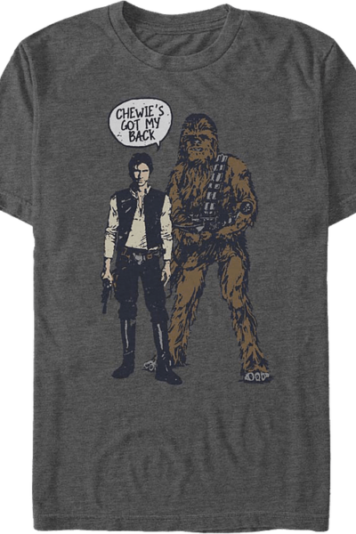 Chewie’s Got My Back Star Wars T-Shirt