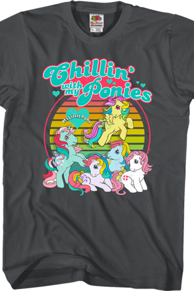 Chillin’ With My Ponies My Little Pony T-Shirt