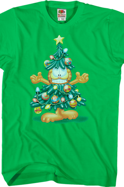 Christmas Tree Garfield T-Shirt