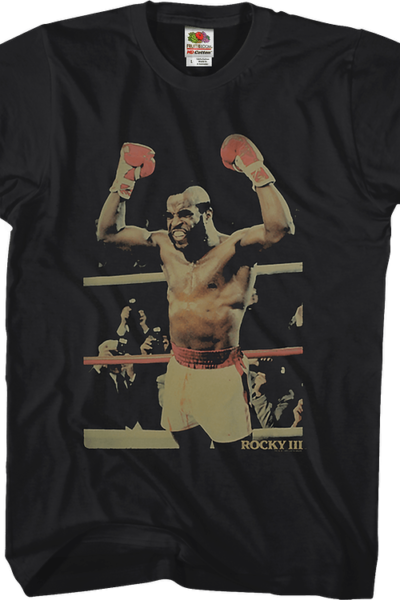 Clubber Lang Celebrating Rocky III T-Shirt