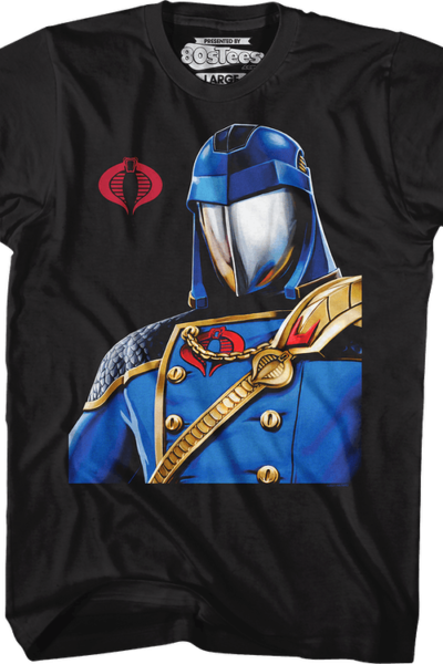 Cobra Commander Classified Series GI Joe T-Shirt