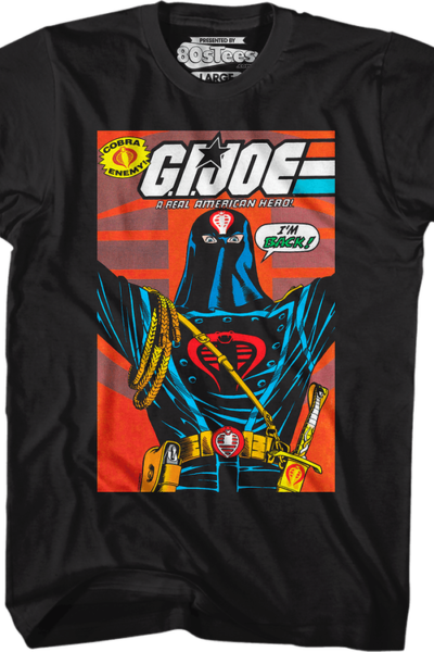 Cobra Commander Seeds Of Empire Cover GI Joe T-Shirt
