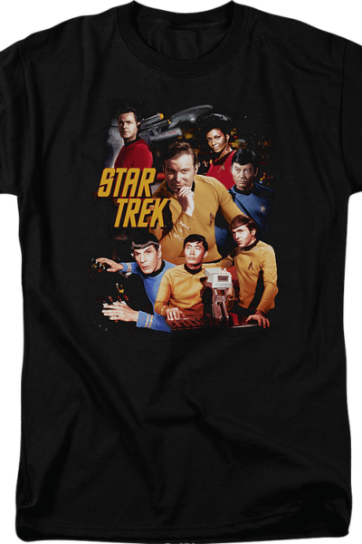 Collage Star Trek T-Shirt