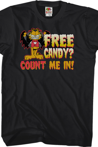 Count Me In Garfield T-Shirt
