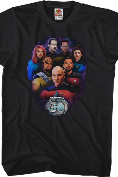 Crew 30th Anniversary Star Trek The Next Generation T-Shirt