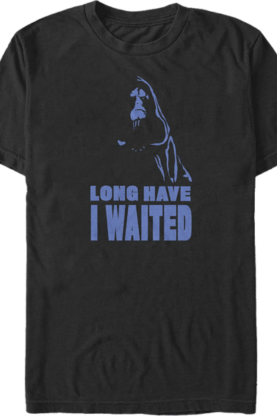 Darth Sidious Long Have I Waited Rise Of Skywalker Star Wars T-Shirt