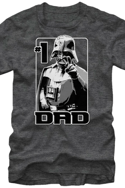 Darth Vader #1 Dad Star Wars T-Shirt