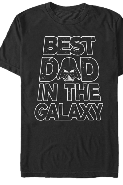 Darth Vader Best Dad In The Galaxy Star Wars T-Shirt