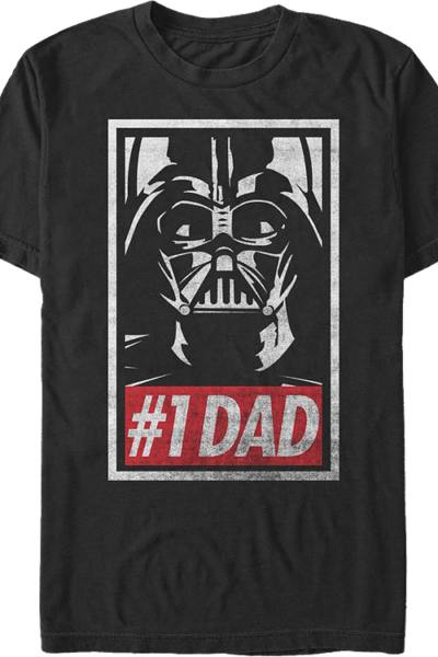 Darth Vader Number 1 Dad Star Wars T-Shirt