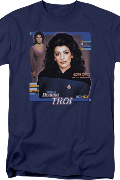 Deanna Troi Star Trek The Next Generation T-Shirt