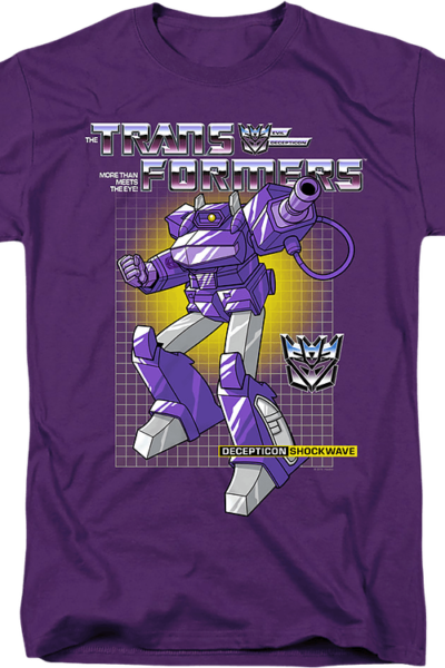 Decepticon Shockwave Transformers T-Shirt