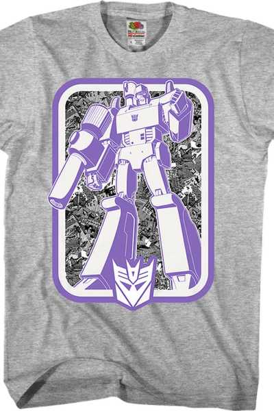 Decepticons Leader Megatron Transformers T-Shirt