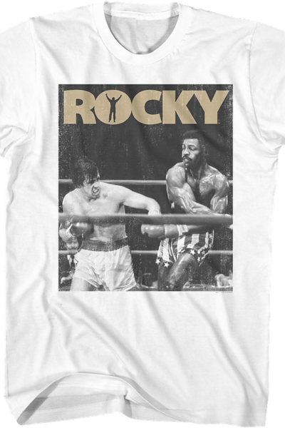 Distressed Apollo vs Rocky T-Shirt