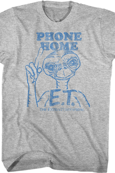 Distressed Phone Home ET Shirt