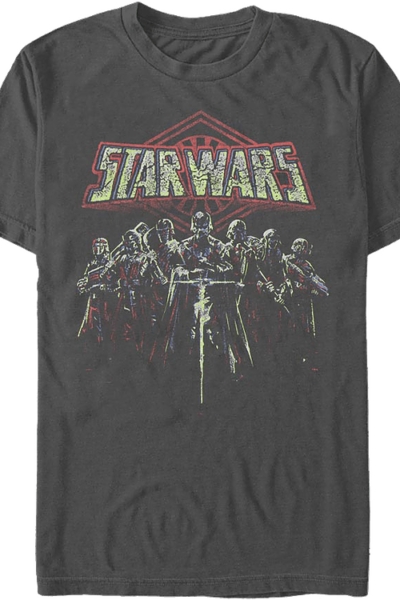 Distressed The Rise Of Skywalker Knights Of Ren Star Wars T-Shirt