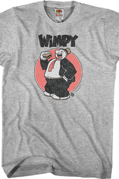 Distressed Wimpy Popeye T-Shirt