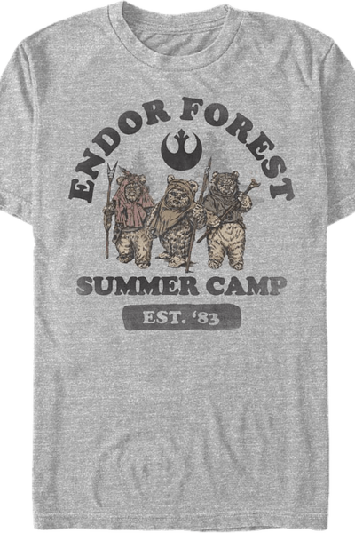 Endor Forest Summer Camp Star Wars T-Shirt