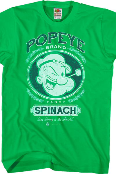 Fancy Spinach Popeye T-Shirt