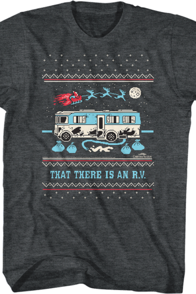 Faux Ugly Knit RV Christmas Vacation T-Shirt