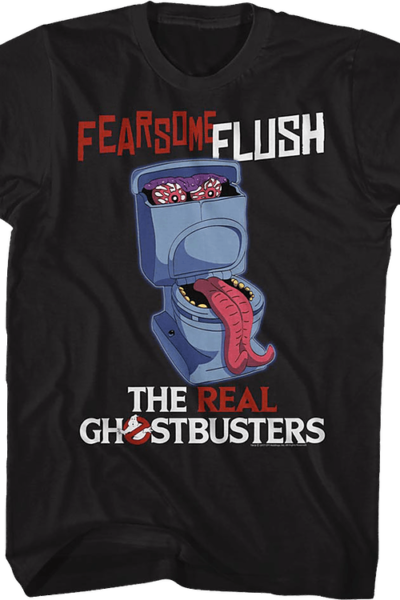 Fearsome Flush Real Ghostbusters T-Shirt
