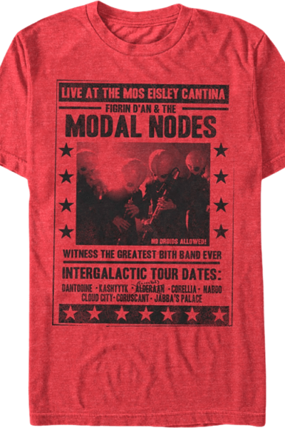 Figrin D’an and the Modal Nodes Star Wars T-Shirt