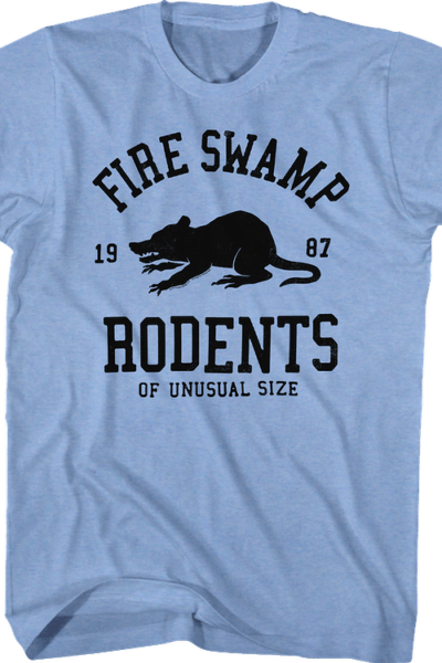 Fire Swamp Rodents of Unusual Size Princess Bride T-Shirt
