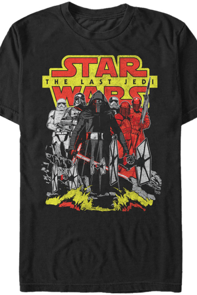 First Order Star Wars The Last Jedi T-Shirt