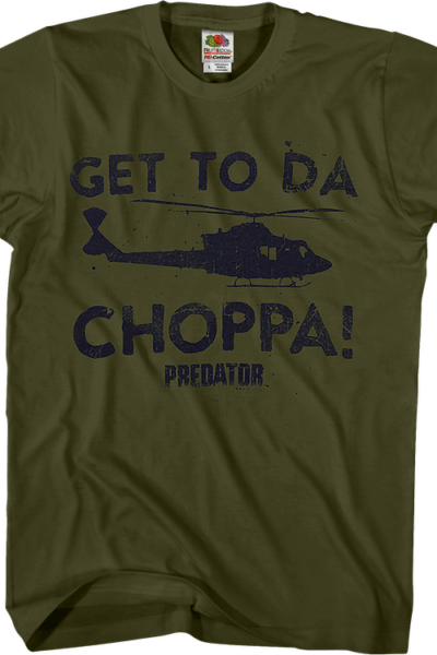 Get To Da Choppa Predator Shirt