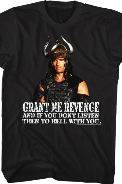 Grant Me Revenge Conan The Barbarian Shirt