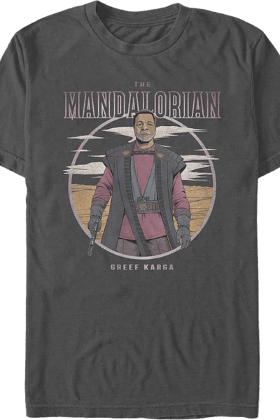 Greef Karga Illustration The Mandalorian Star Wars T-Shirt