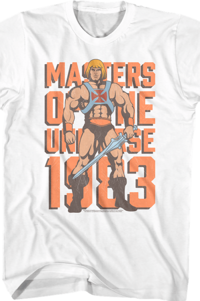 He-Man 1983 Masters of the Universe T-Shirt