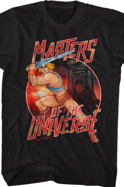 He-Man Action Pose Masters of the Universe Shirt