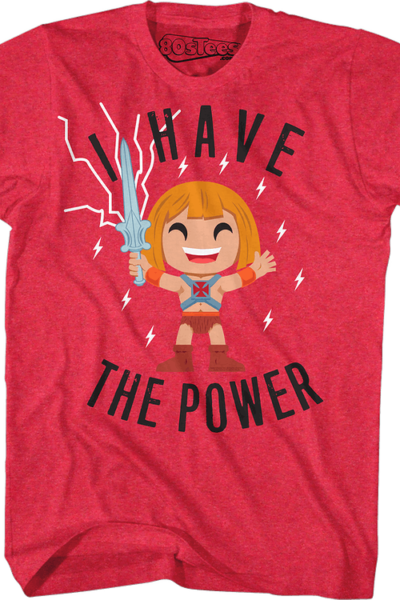 He-Man I Have The Power Masters of the Universe T-Shirt