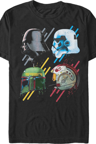 Helmets Star Wars T-Shirt