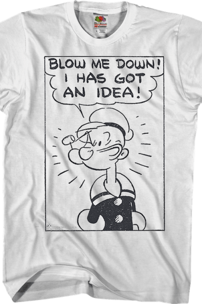 I Has Got An Idea Popeye T-Shirt
