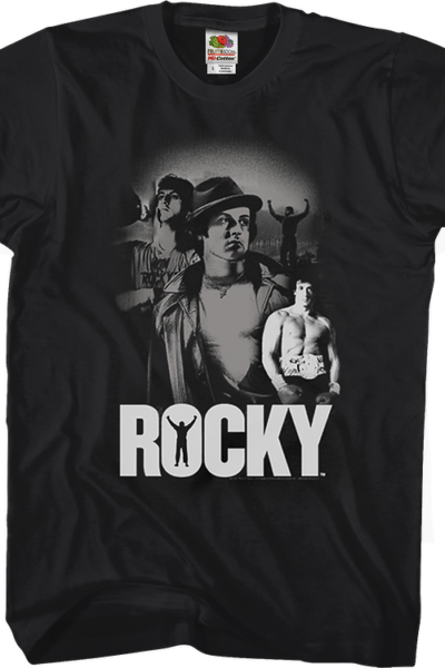 Italian Stallion Collage Rocky T-Shirt