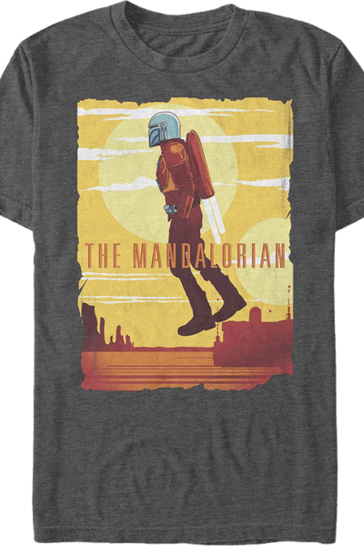 Jetpack The Mandalorian Star Wars T-Shirt