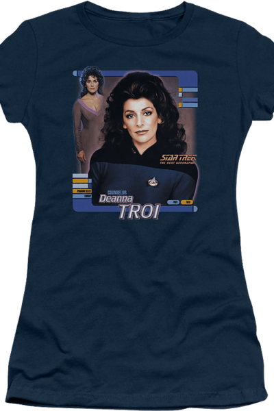 Ladies Deanna Troi Star Trek The Next Generation Shirt