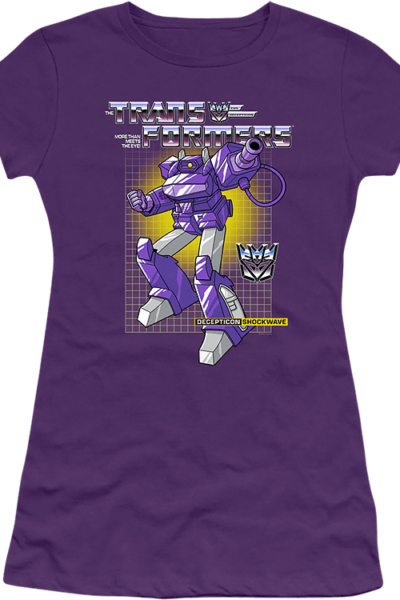 Ladies Decepticon Shockwave Transformers Shirt