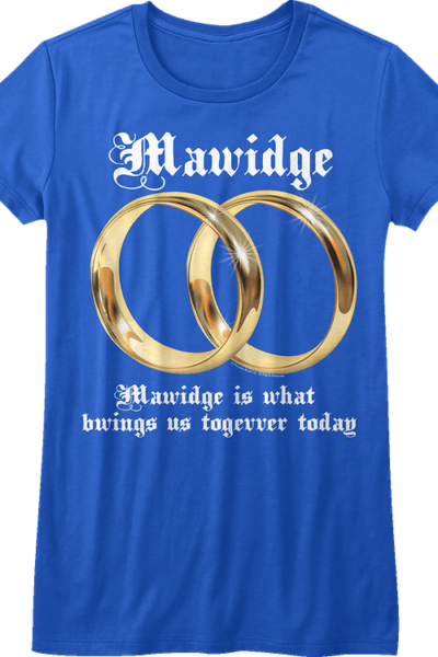 Ladies Mawidge Princess Bride Shirt