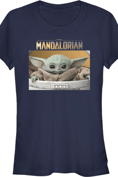 Ladies The Child Bassinet Star Wars The Mandalorian Shirt