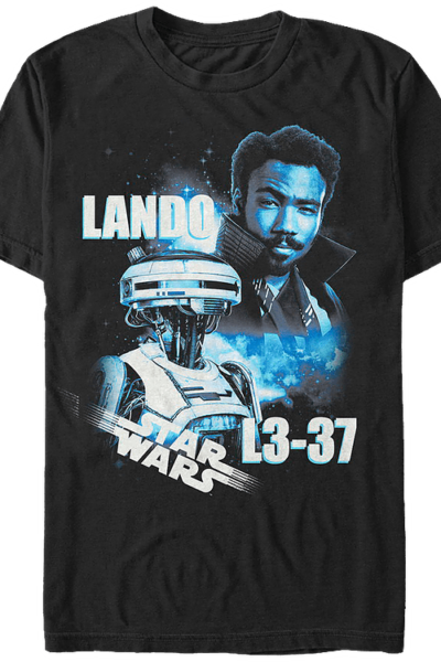 Lando and L3-37 Solo Star Wars T-Shirt