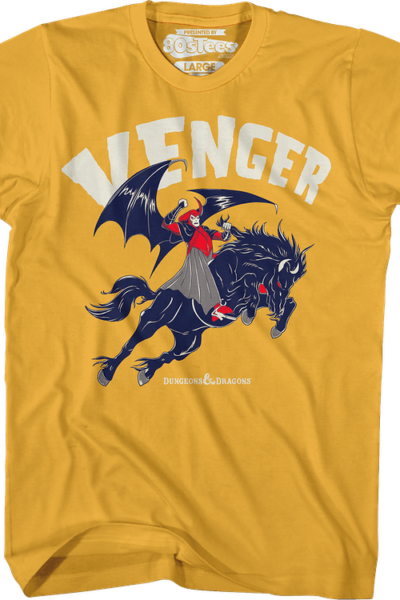 Leaping Venger Dungeons & Dragons T-Shirt