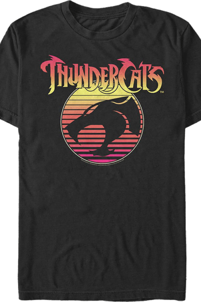 Logo With Sunset Blinds ThunderCats T-Shirt