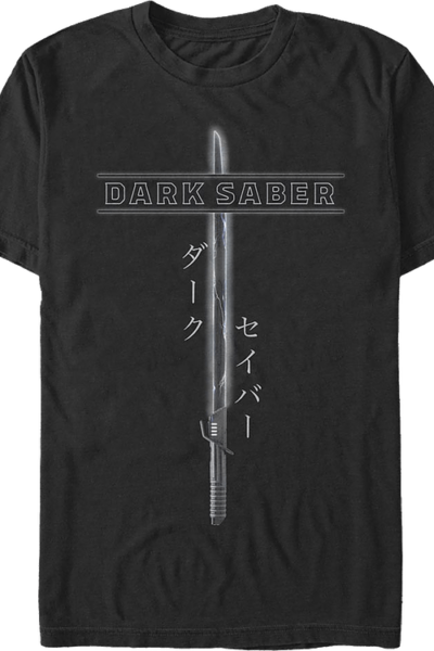 Mandalorian Darksaber Star Wars T-Shirt