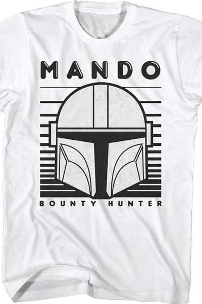 Mando Helmet The Mandalorian Star Wars T-Shirt