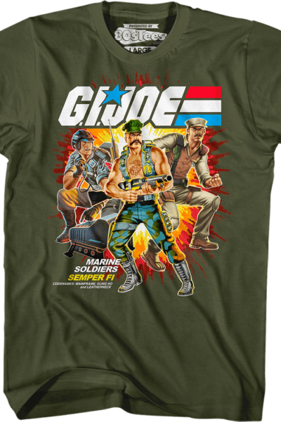 Marine Soldiers GI Joe T-Shirt