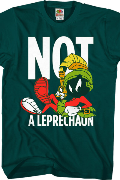Marvin The Martian Not A Leprechaun Looney Tunes T-Shirt