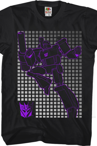 Megatron Grid Transformers T-Shirt